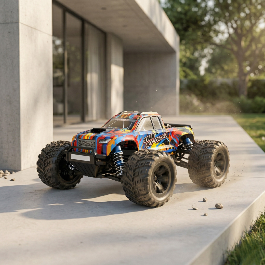 1:20 Scale High-Speed 4WD RC Car – Off-Road Racing Performance (50KM/H)