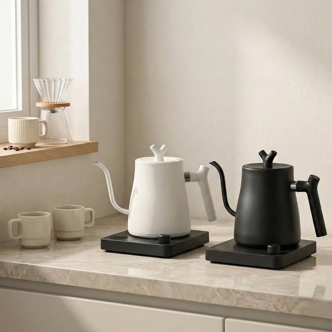 Electric Gooseneck Kettle with Temperature Control