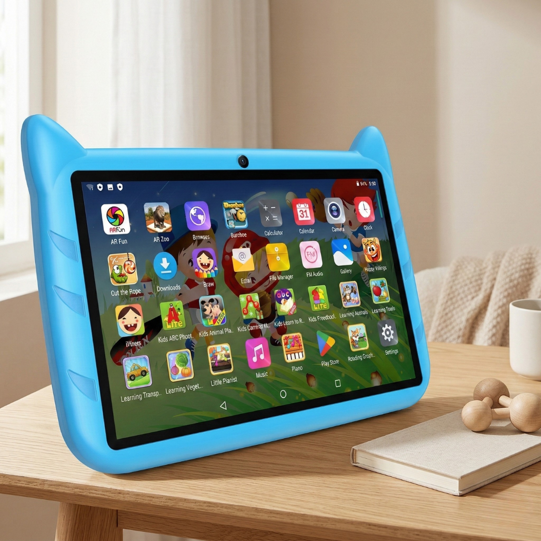 Kids Tablet with Expandable Storage