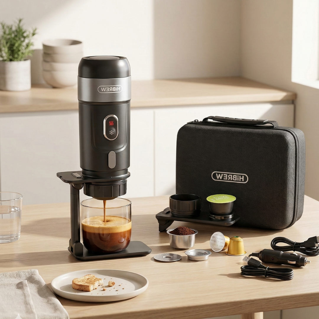 12V Portable Espresso Maker for Travel
