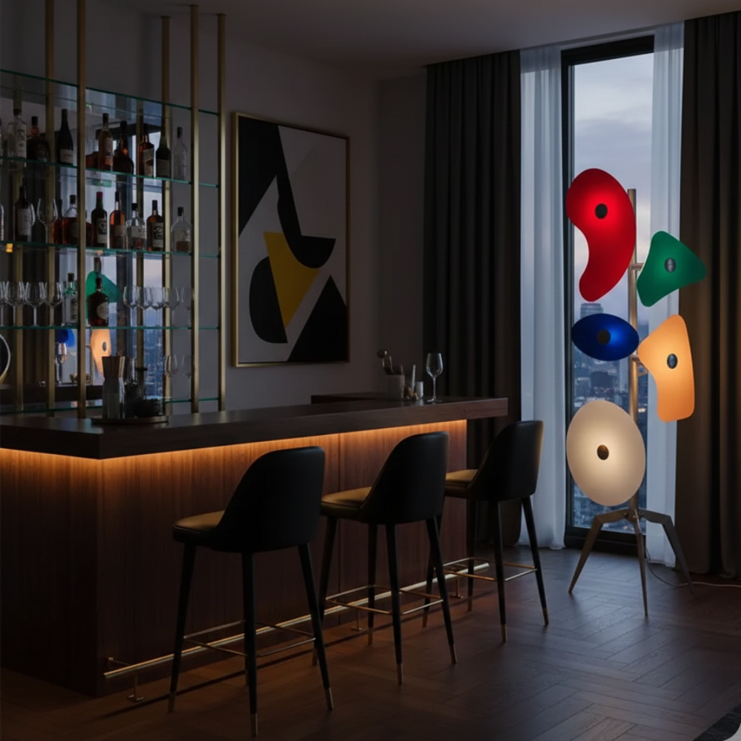 Colour Changing LED Floor Lamp