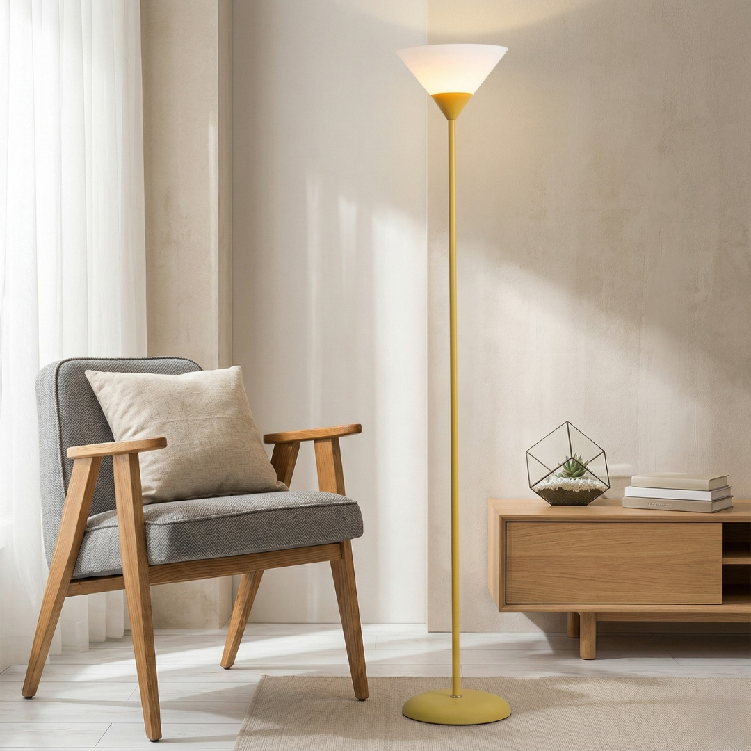 Modern Floor Lamp with Adjustable Brightness
