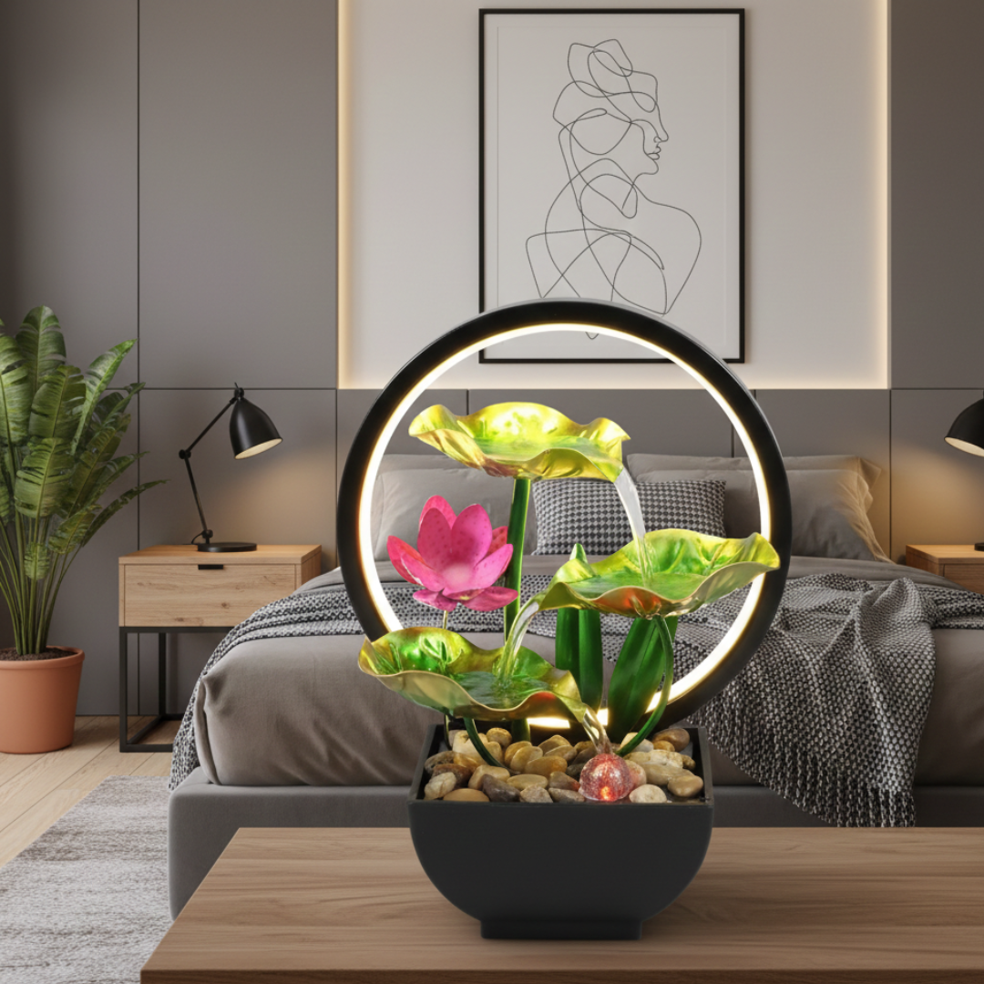 LED Tabletop Water Fountain