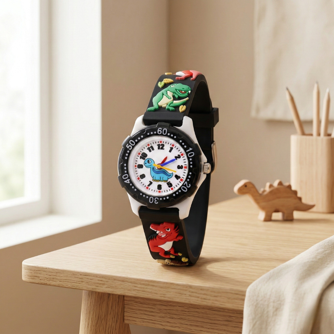 Dinosaur Quartz Kids Watch