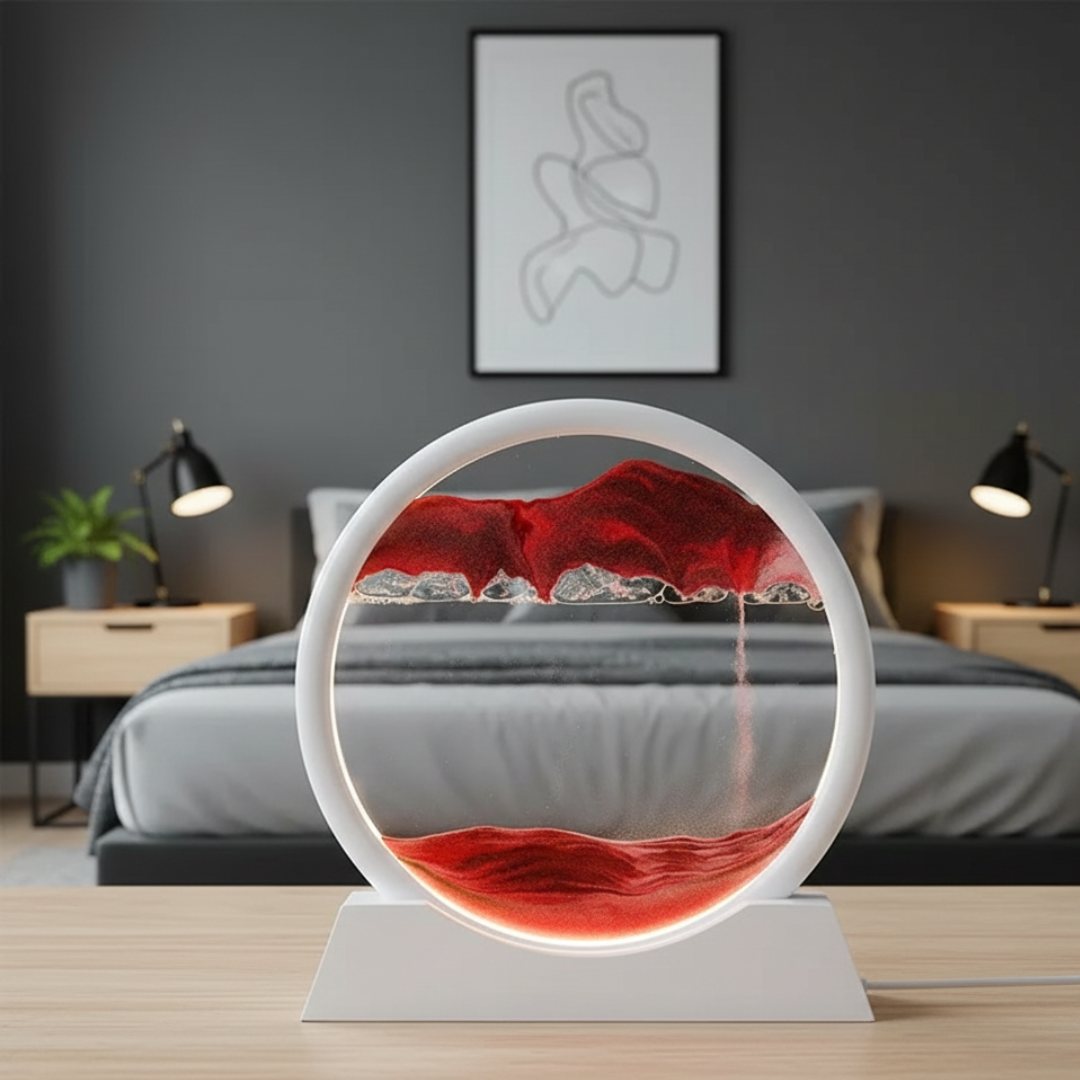 Moving Sand Art Frame Decor