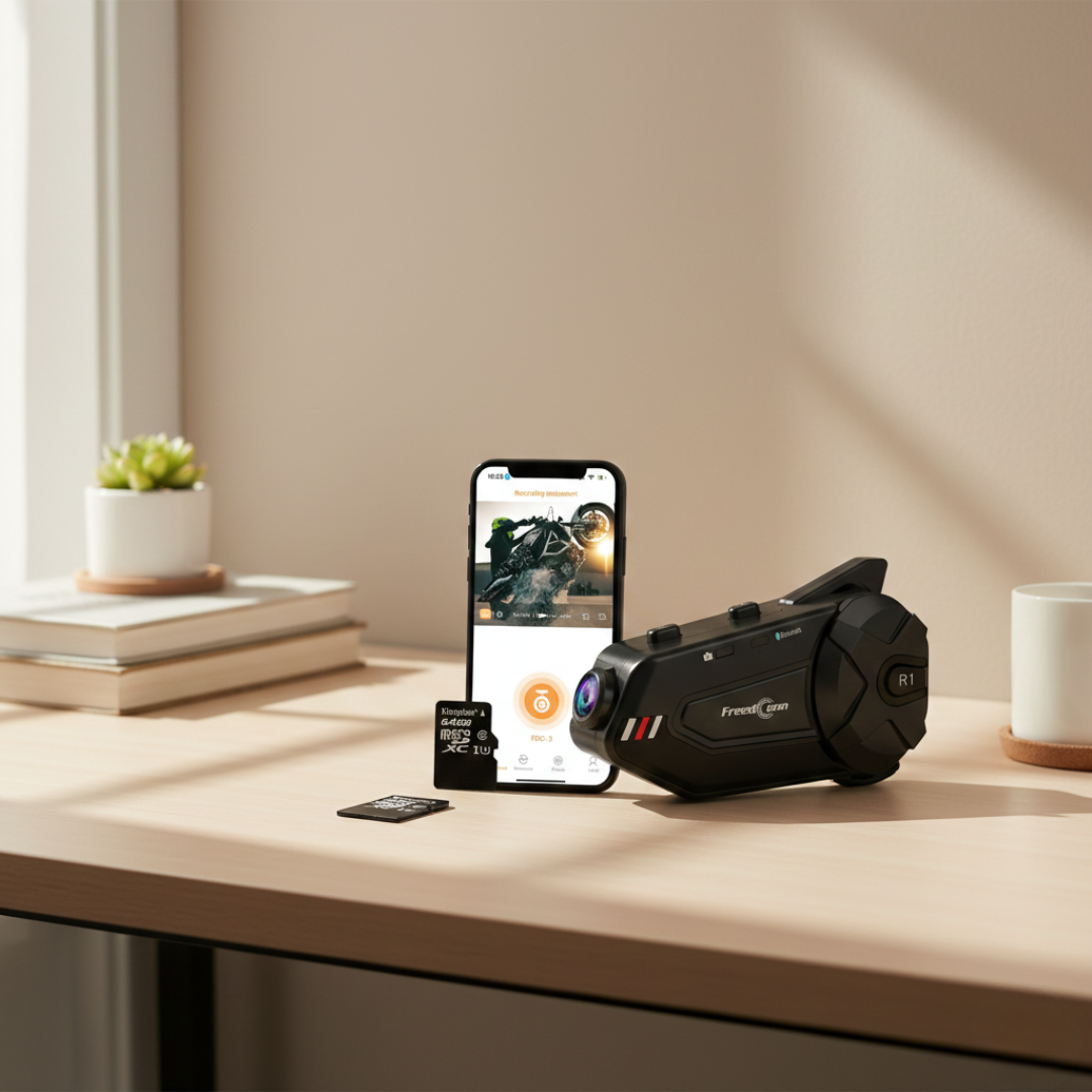 Motorcycle Bluetooth Intercom System
