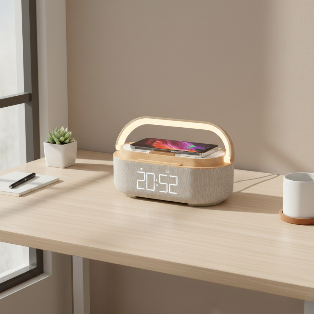 Bluetooth Speaker with Wireless Charging