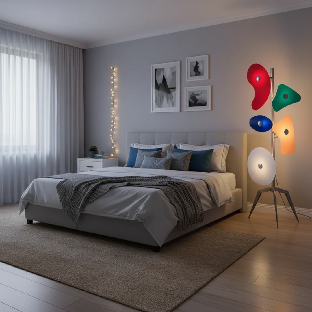 Colour Changing LED Floor Lamp