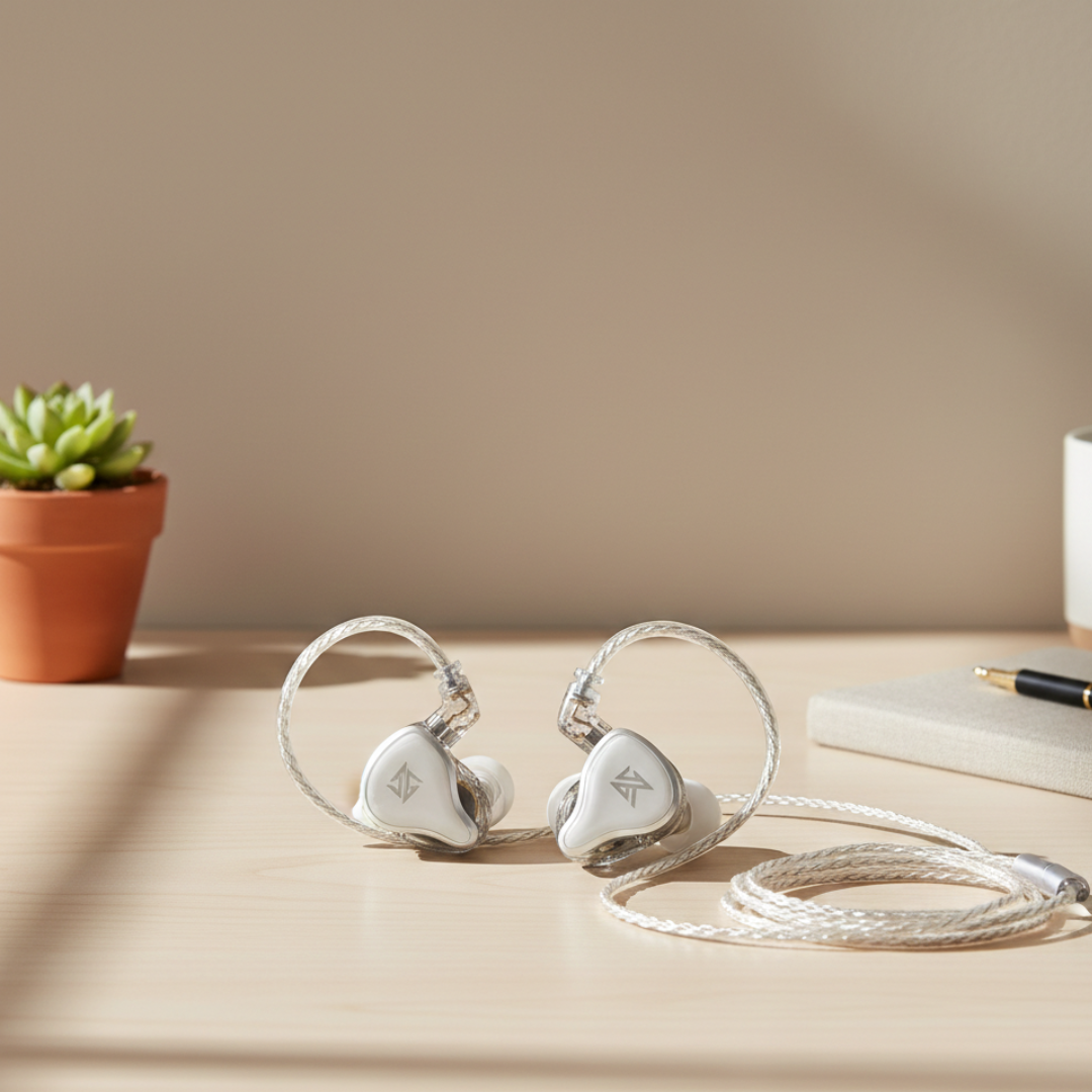 Hybrid Driver Wired Earphones