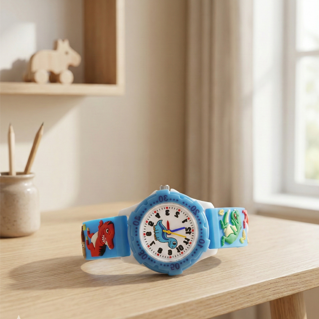 Dinosaur Quartz Kids Watch