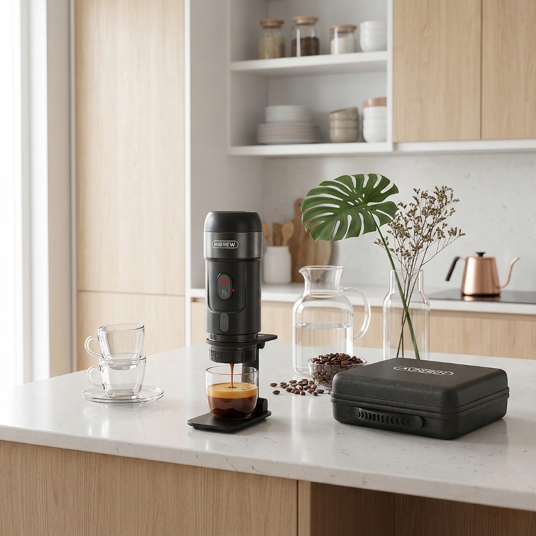 12V Portable Espresso Maker for Travel