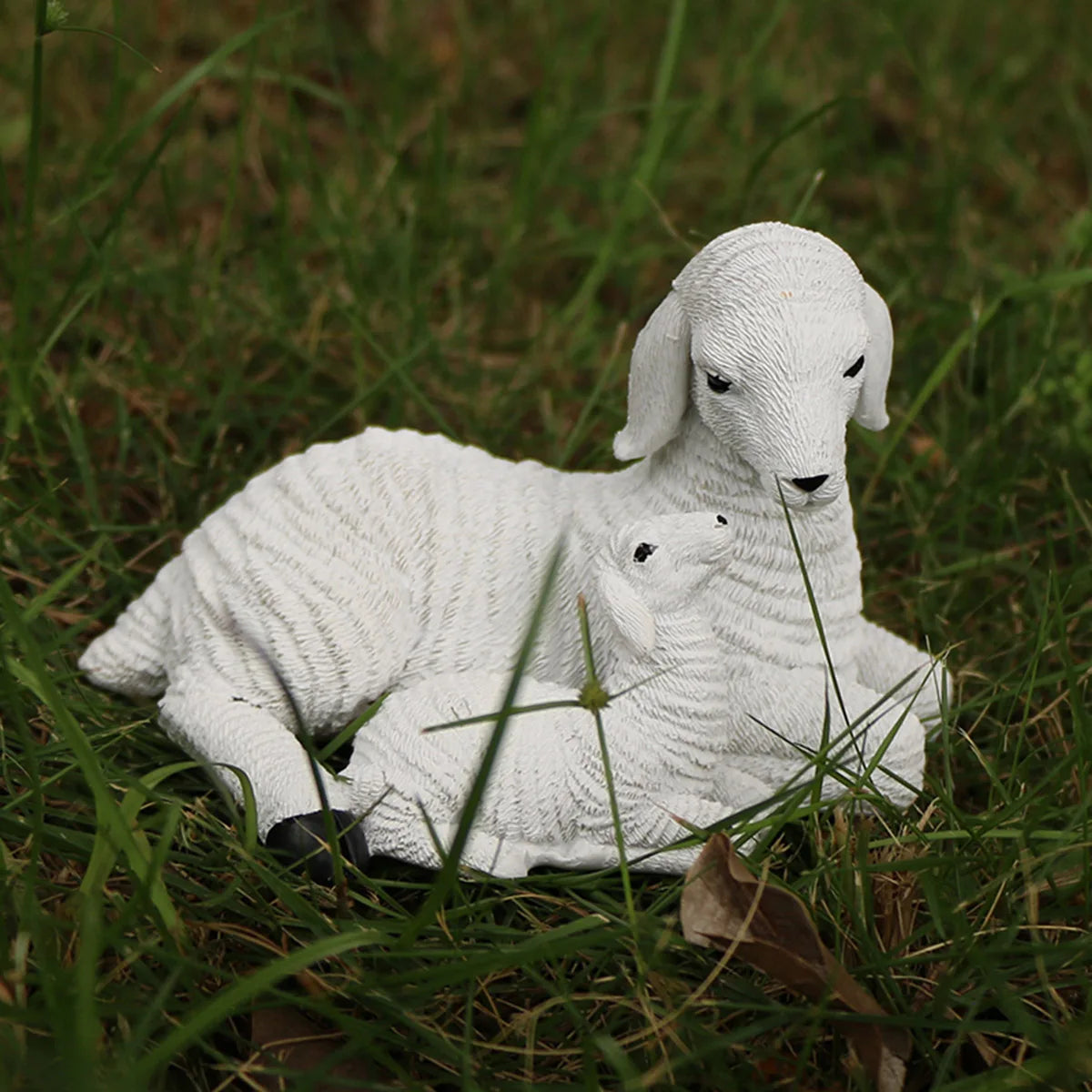 Mini Lamb Garden Figurine