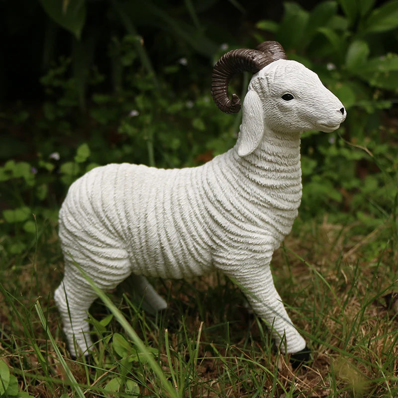 Mini Lamb Garden Figurine