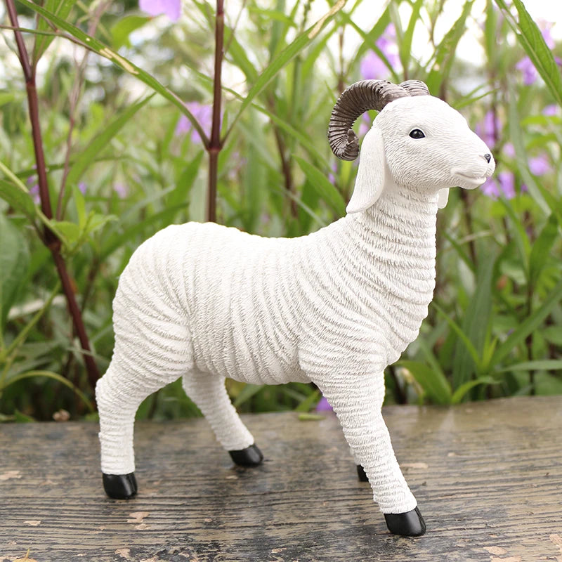 Mini Lamb Garden Figurine