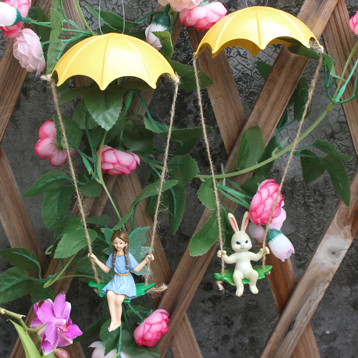 Fairy Garden Hanging Decor Set