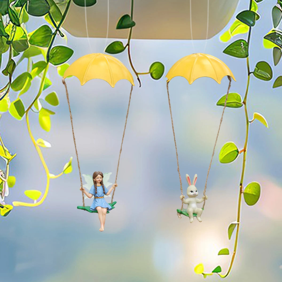 Fairy Garden Hanging Decor Set