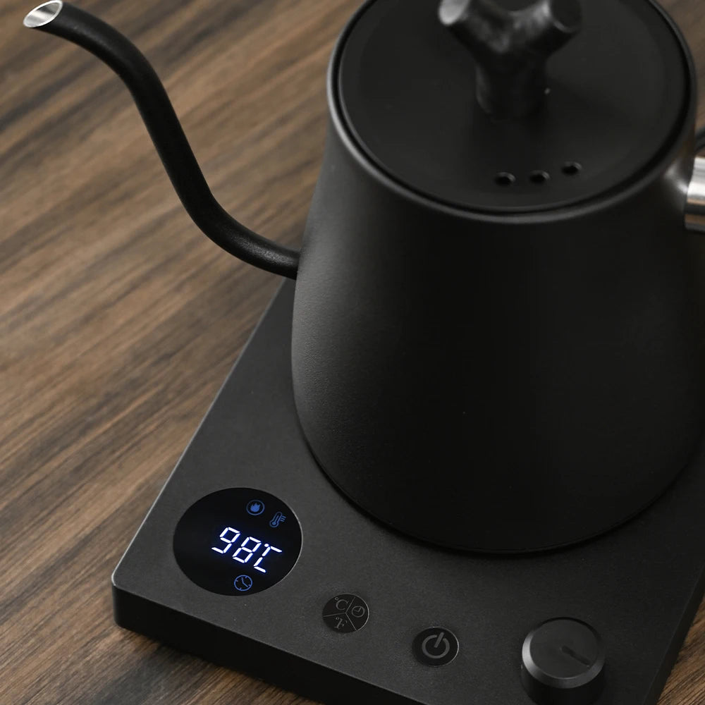 Smart Brew | Electric Gooseneck Kettle with Temperature Control | Stainless Steel Design for Perfect Coffee and Tea 5
