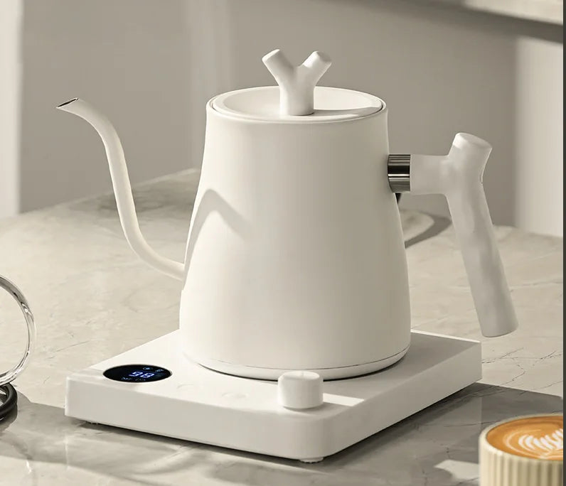 Smart Brew | Electric Gooseneck Kettle with Temperature Control | Stainless Steel Design for Perfect Coffee and Tea 7
