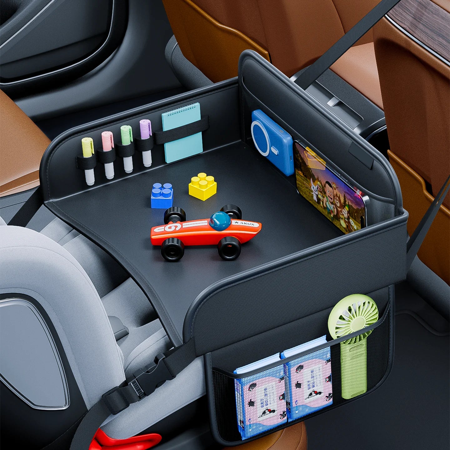 Car Seat Tray Organizer