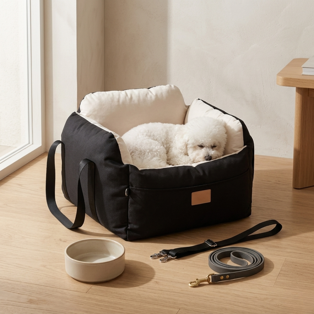 Dog Car Seat with Safety Belt